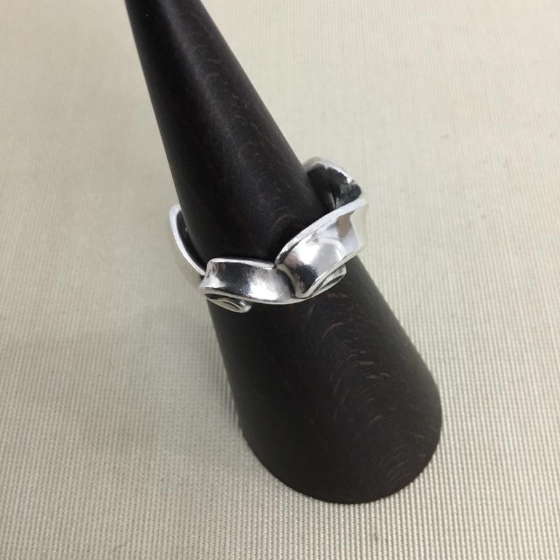 ラットレース RATRACE アクセサリー 指輪 15号 無地 銀 / シルバー / メンズ USED 古着 中古 10151043
