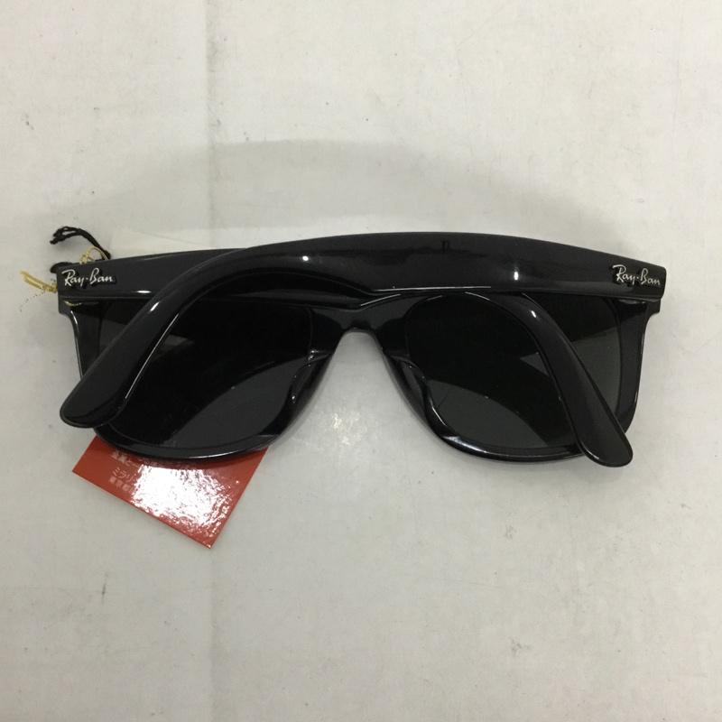 レイバン Ray-Ban めがね・サングラス サングラス RB2140-F WAYFARER カラーレンズ ケース付き ロゴ、文字 黒 / ブラック / メンズ USED 古着 中古 10129416