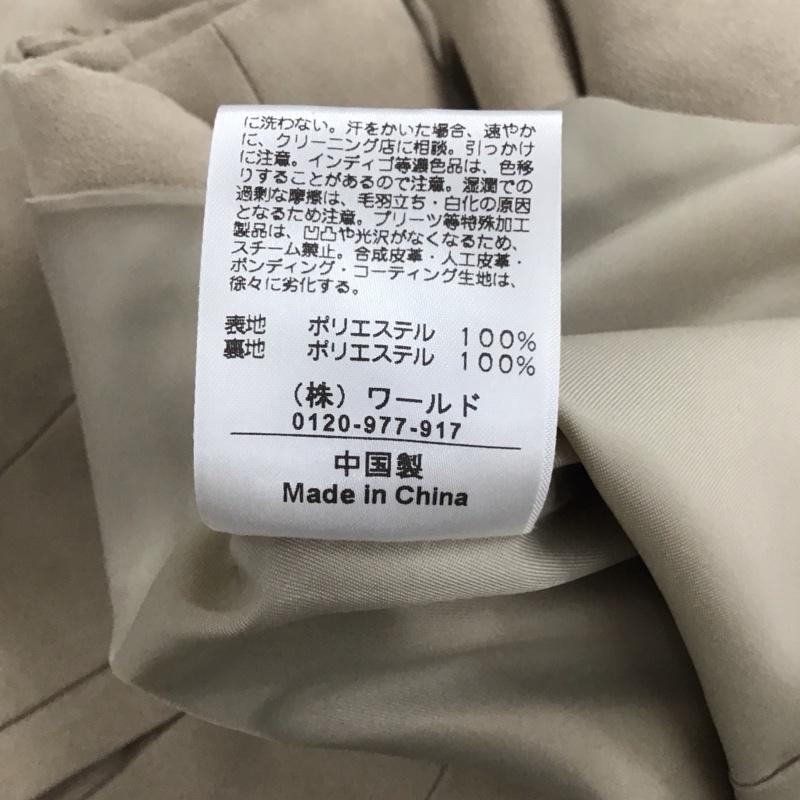 オペークドットクリップ OPAQUE.CLIP ジャケット、上着 ジャケット、ブレザー S 無地 ベージュ / ベージュ / レディース USED 古着 中古 10141235