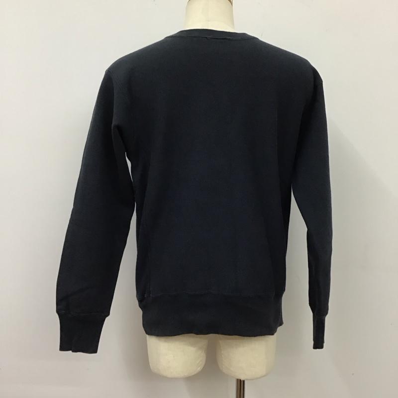 チャンピオン Champion トレーナー 長袖 UCLA カレッジプリント スウェット 裏起毛 XL ロゴ、文字 紺 / ネイビー /  メンズ USED 古着 中古 10118763