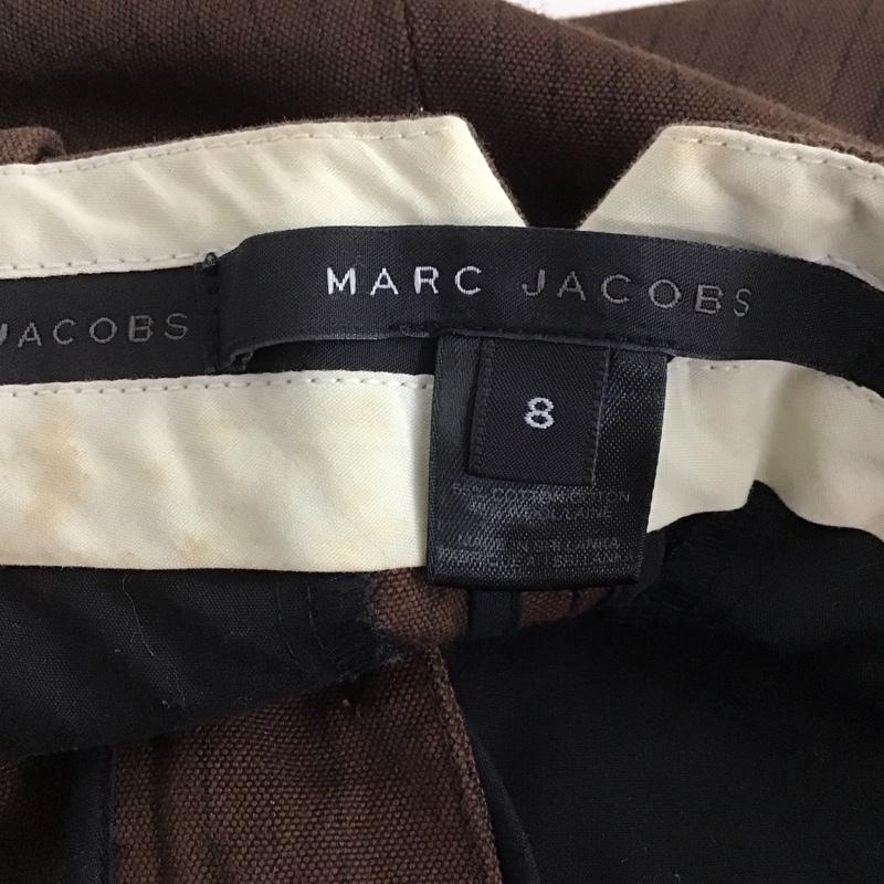 マークジェイコブス MARCJACOBS パンツ スラックス スラックスパンツ スリムパンツ ストライプパンツ 8 ストライプ 茶 / ブラウン /  メンズ USED 古着 中古 10126120