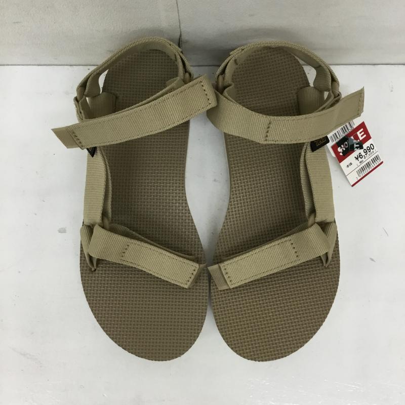 テバ Teva カジュアルシューズ カジュアルシューズ FU1022J 24.0cm 無地 ベージュ / ベージュ / レディース USED 古着 中古 10134402