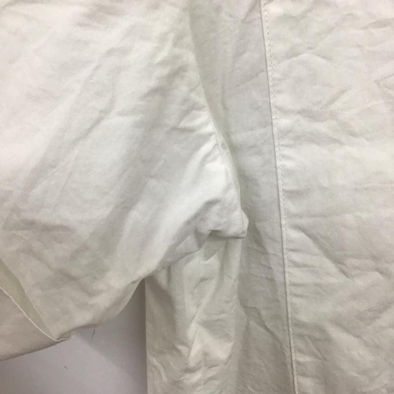 ザラ ZARA シャツ、ブラウス 半袖 S 無地 白 / ホワイト / レディース USED 古着 中古 10136609