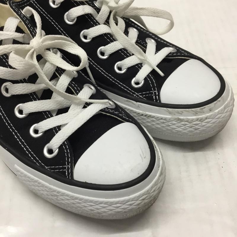 コンバース CONVERSE スニーカー スニーカー 38001231 NEXTAR110 PLTS OX 24.5cm 24.5cm ロゴ、文字 黒 / ブラック / X 白 / ホワイト / レディース USED 古着 中古 10122439