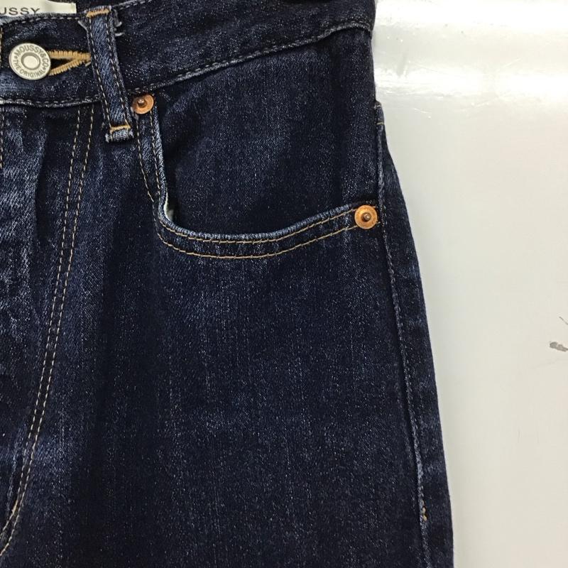 マウジー MOUSSY パンツ デニム、ジーンズ 010CAS11-5170-2 GBL MV WIDE STRAIGHT 無地 インディゴ / インディゴ / レディース USED 古着 中古 10137819