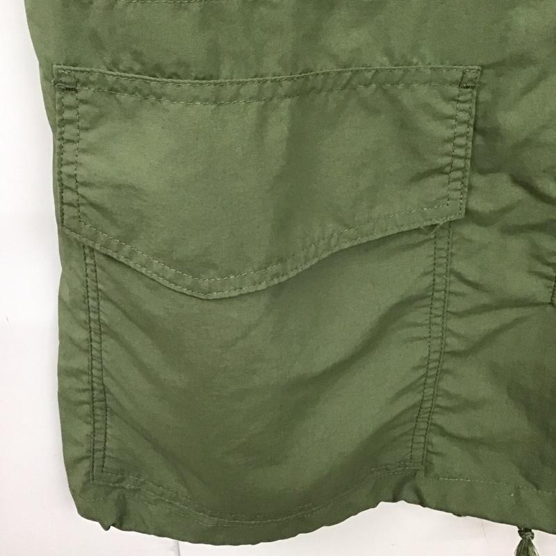 ダブルクローゼット w closet ベスト ベスト FREE 無地 カーキ / カーキ / レディース USED 古着 中古 10131842