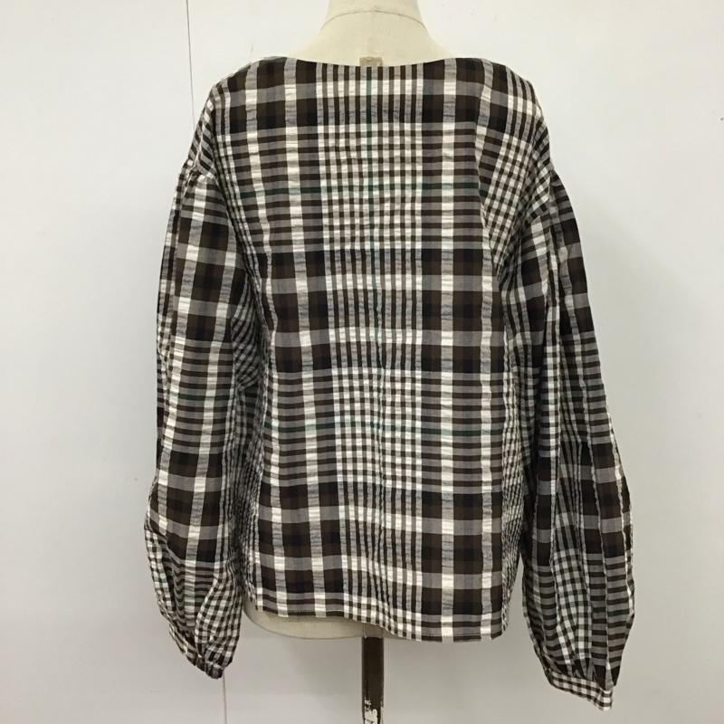 マウジー MOUSSY シャツ、ブラウス 長袖 010css30-0510 CHECKPUFFSLEEVEBLOUSE FREE チェック マルチカラー / マルチカラー / レディース USED 古着 中古 10119961