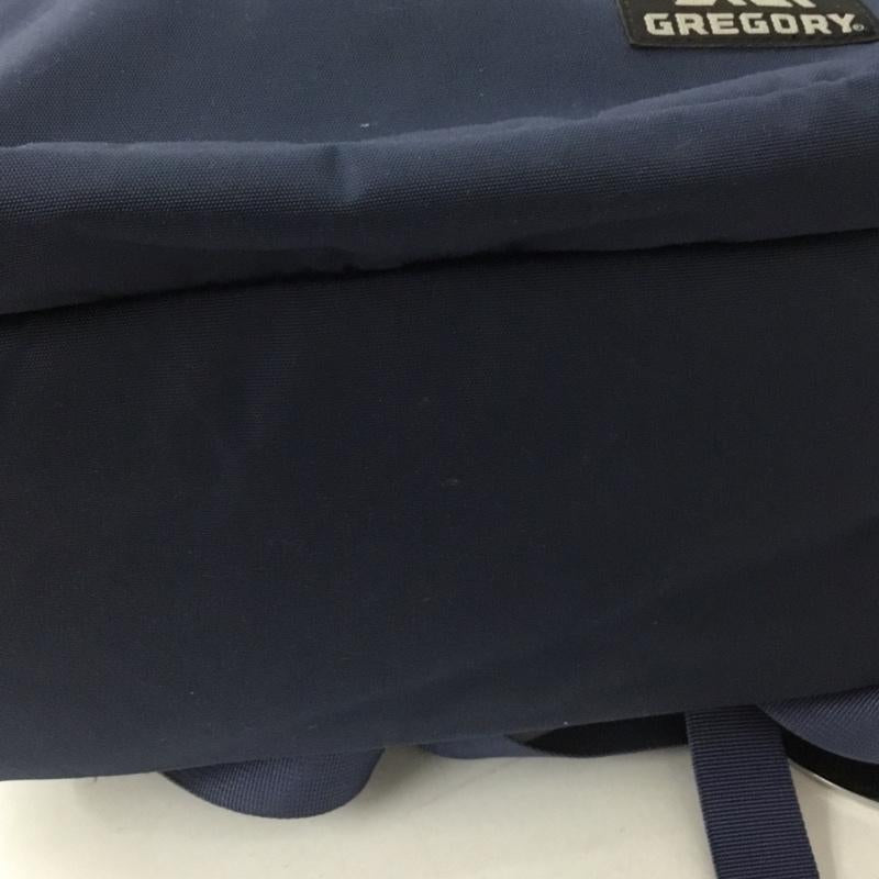 グレゴリー GREGORY リュックサック、デイパック リュックサック、デイバッグ カバートミッションデイ スクエアリュック ロゴ、文字 紺 / ネイビー / メンズ USED 古着 中古 10128850