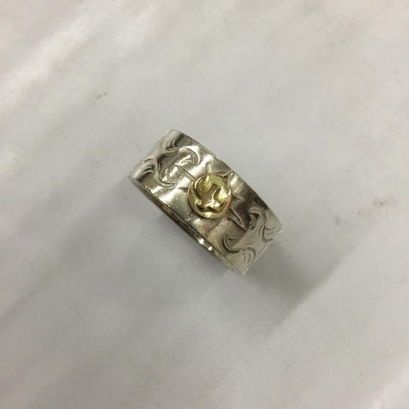 古着 USED アクセサリー 指輪 17号 インディアンジュエリー 銀 / シルバー / X 金 / ゴールド / メンズ USED 古着 中古 10106228