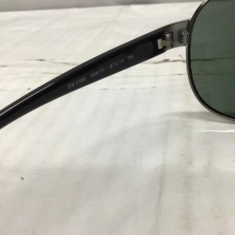 レイバン Ray-Ban めがね・サングラス サングラス RB3386 オーバル ロゴ、文字 黒 / ブラック / メンズ USED 古着 中古 10114536