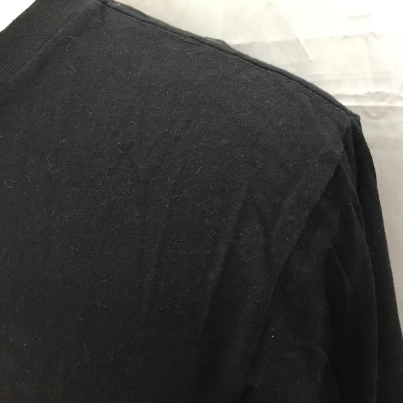 エーエイプバイアベイシングエイプ AAPE BY A BATHING APE カットソー 長袖 長袖カットソー クルーネックカットソー プリントTシャツ ロングスリーブカットソー M プリント 黒 / ブラック /  メンズ USED 古着 中古 10111293