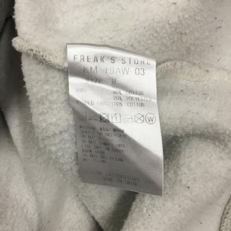 フリークスストア FREAK S STORE パーカー 長袖 長袖 M ロゴ、文字 灰 / グレー / メンズ USED 古着 中古 10112473