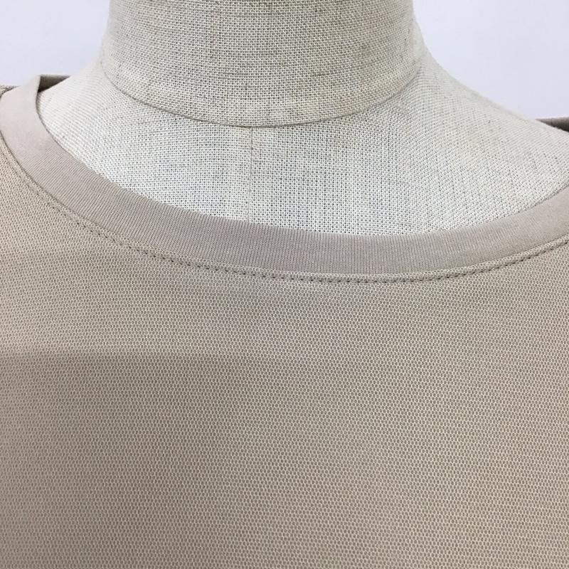 ロペピクニック ROPE PICNIC カットソー 長袖 長袖カットソー クルーネックカットソー ロングスリーブカットソー 38 無地 ベージュ / ベージュ / レディース USED 古着 中古 10118592
