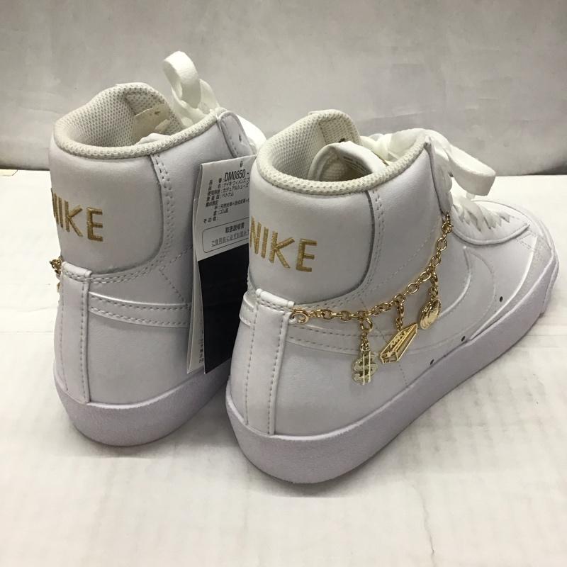ナイキ NIKE スニーカー スニーカー DM0850 100 WMNS BLAZER MID 77 LX 24.5cm 箱有 24.5cm ロゴ、文字 白 / ホワイト / レディース USED 古着 中古 10119355