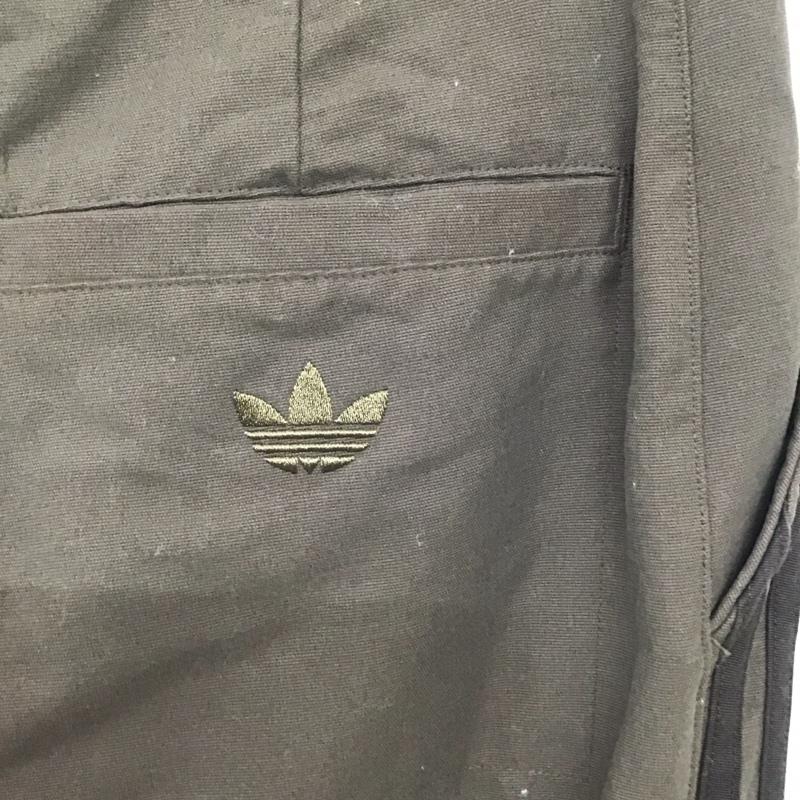 アディダス adidas パンツ チノパン チノパン ワイドパンツ カジュアルパンツ ロゴ、文字 茶 / ブラウン / メンズ USED 古着 中古 10133733
