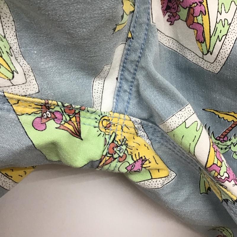 ボンジッパー VONZIPPER パンツ ショートパンツ ショートパンツ ハーフパンツ カジュアルパンツ 30インチ プリント マルチカラー / マルチカラー / メンズ USED 古着 中古 10131400