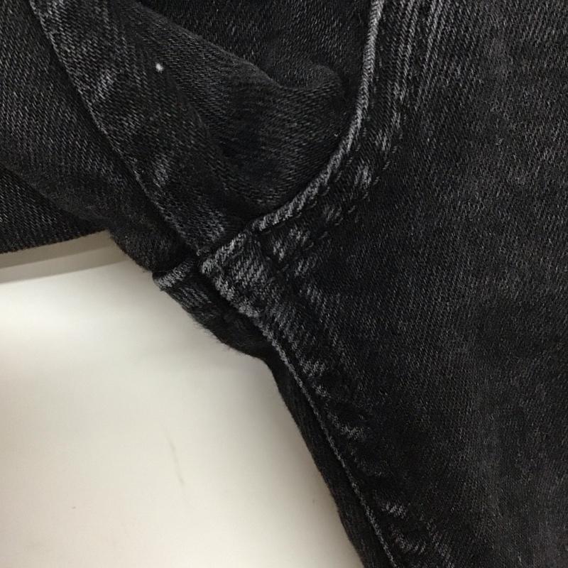 ザラ ZARA パンツ デニム、ジーンズ デニムパンツ スリムパンツ カジュアルパンツ ストレッチパンツ 40 無地 黒 / ブラック / メンズ USED 古着 中古 10134804