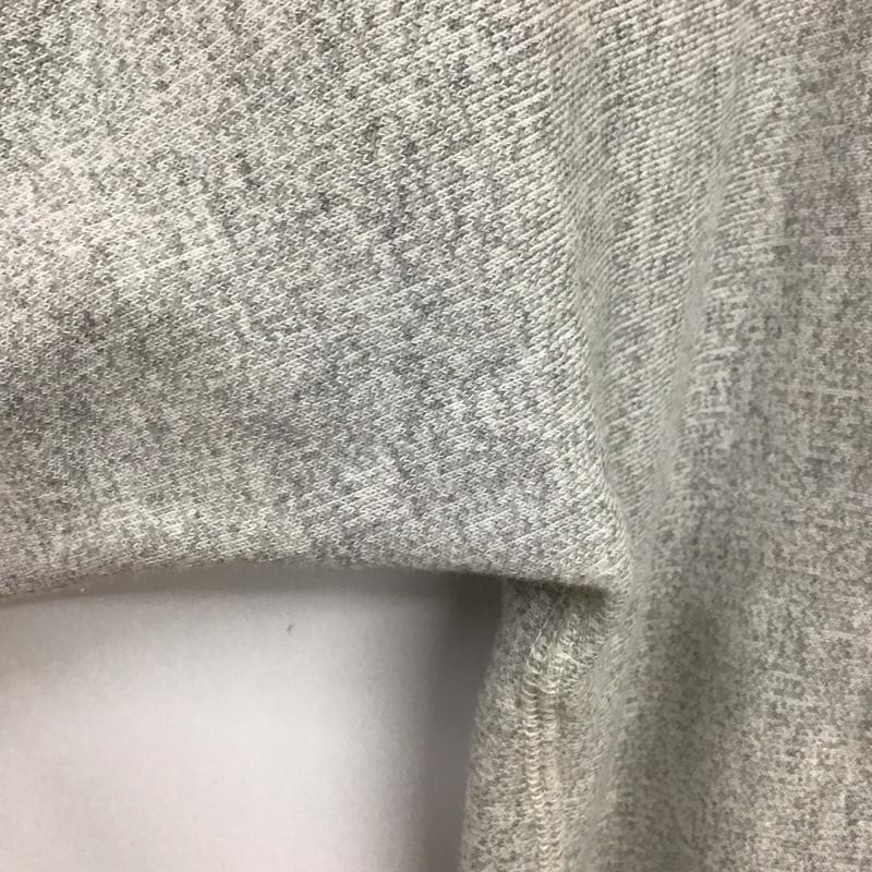 ナチュラルランドリー NATURALLAUNDRY トレーナー 半袖 2 無地 灰 / グレー / レディース USED 古着 中古 10131137