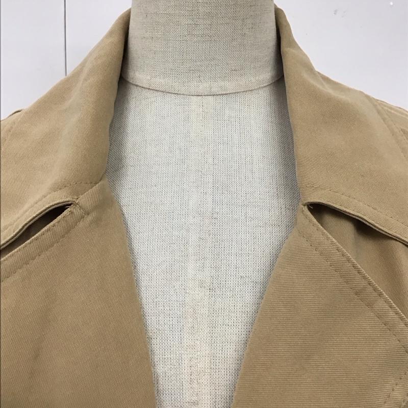 ザラ ZARA コート コート一般 0518 055 704 ロング丈 XS 無地 ベージュ / ベージュ / レディース USED 古着 中古 10118469