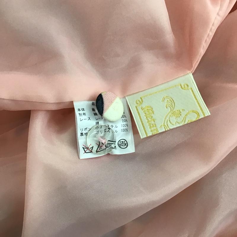 メタモルフォーゼ Metamorphose ワンピース ひざ丈スカート 総柄 桃 / ピンク / レディース USED 古着 中古 10150650