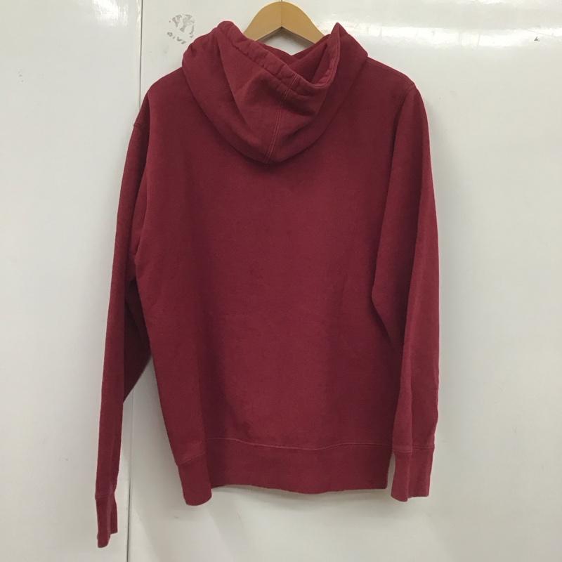 シュプリーム Supreme トレーナー 長袖 19ss TagLogoHoodedSweatshirtCardinal プルオーバーパーカー M ロゴ、文字 えんじ / ワインレッド /  メンズ USED 古着 中古 10129065
