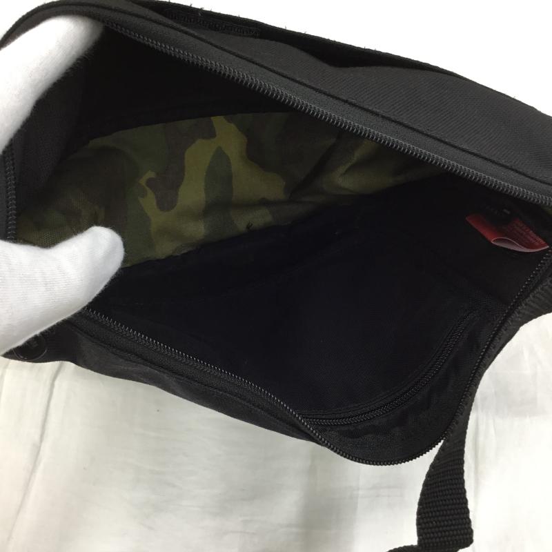 マンハッタンポーテージ Manhattan Portage ショルダーバッグ ショルダーバッグ カモフラージュ柄・迷彩 黒 / ブラック / メンズ USED 古着 中古 10134136