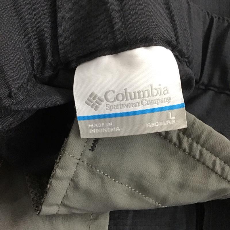 コロンビア Columbia パンツ ショートパンツ 119 pm4905 七分丈パンツ ブルーステムニーパンツ L 無地 黒 / ブラック / メンズ USED 古着 中古 10133216