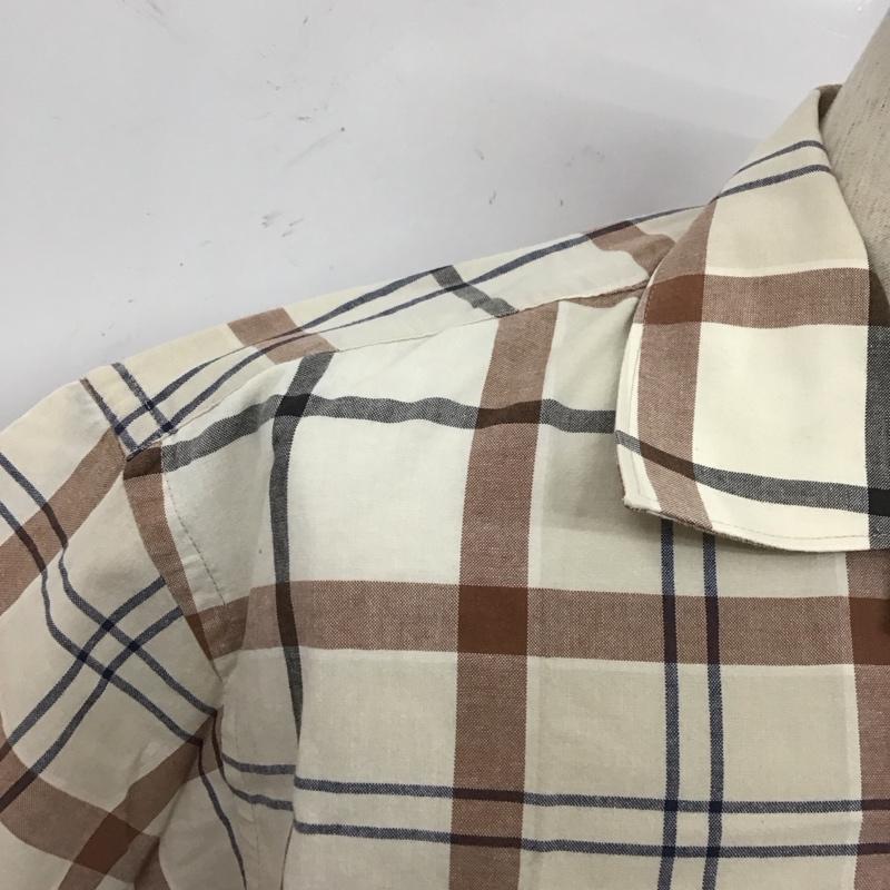 チャップス CHAPS シャツ、ブラウス 半袖 半袖シャツ カラーシャツ 半袖カットソー チェックシャツ M チェック マルチカラー / マルチカラー / メンズ USED 古着 中古 10106569