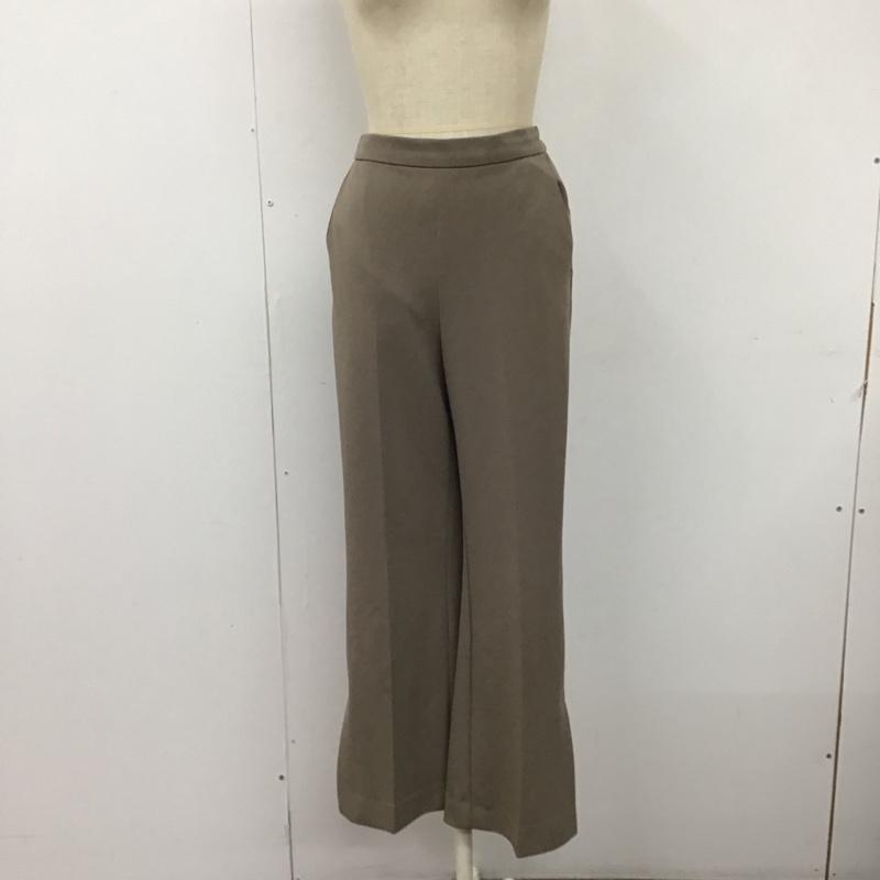 アーバンリサーチ URBAN RESEARCH ボトムス ボトムス UR14-24X001 カットソーイージーパンツ 36 無地 茶 / ブラウン / レディース USED 古着 中古 10118808