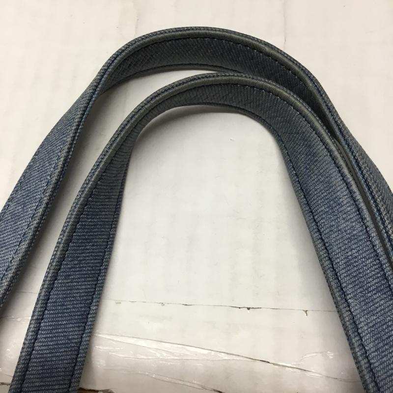 ディケイド DECADE トートバッグ トートバッグ デニムレザー デニム風 ロゴ、文字 青 / ブルー / メンズ USED 古着 中古 10113720