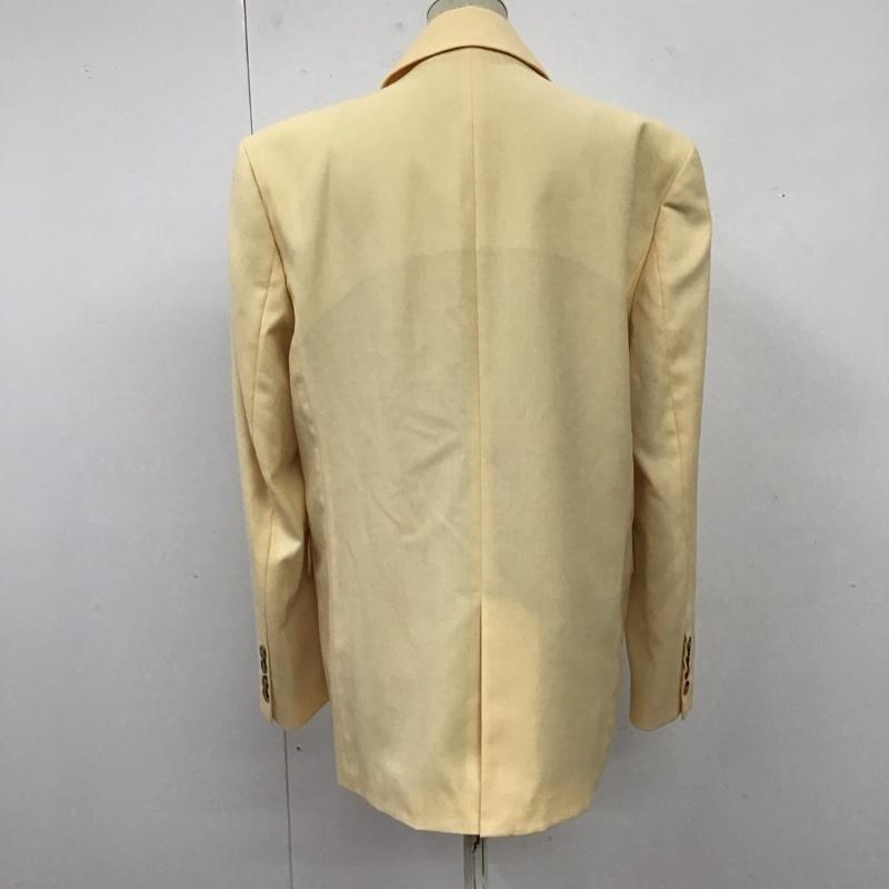 スローバイスライ THROW by SLY ジャケット、上着 ジャケット、ブレザー 030DS030-1680 BOXY TAIOR JK ダブルテーラージャケット 1 無地 黄 / イエロー / レディース USED 古着 中古 10117384