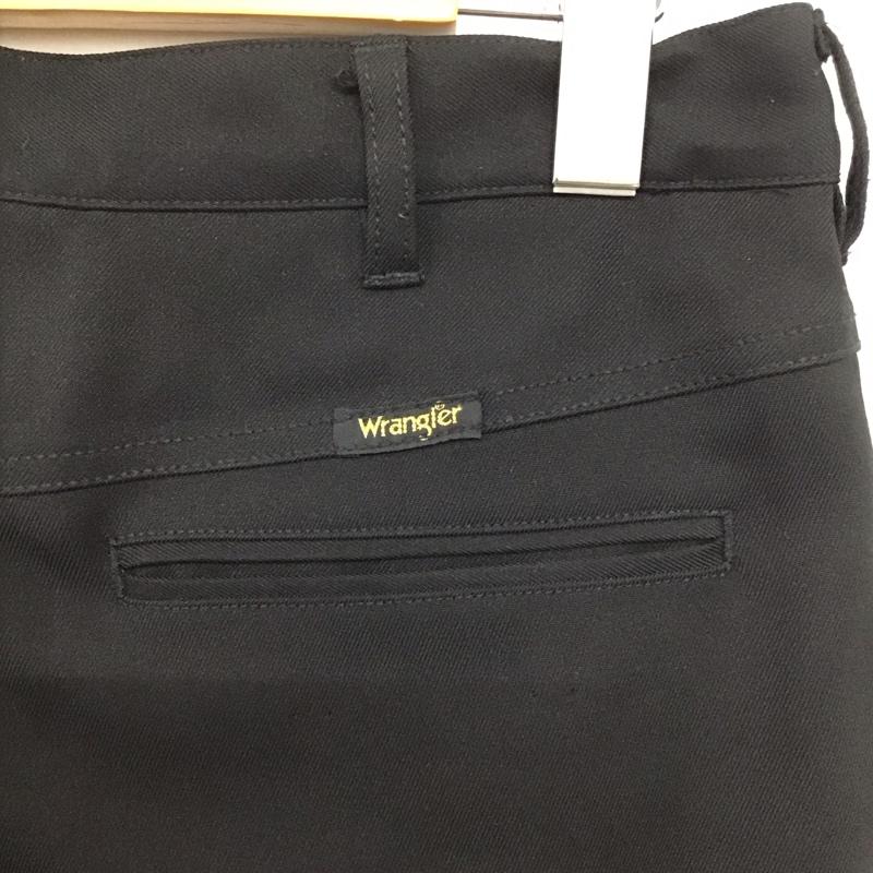 ラングラー Wrangler パンツ チノパン チノパン ワイドパンツ カジュアルパンツ センタータックパンツ unfollow L 無地 黒 / ブラック / メンズ USED 古着 中古 10136875