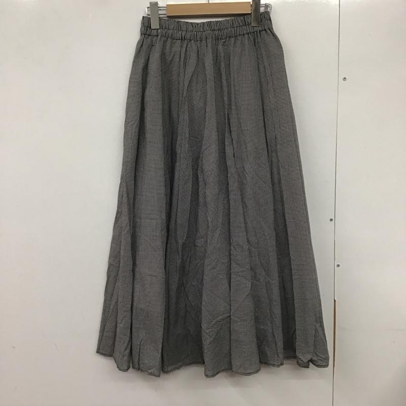 ショコラ フィネ ローブ chocol raffine robe スカート ロングスカート 6A16L0L0500 ボリュームロングスカート FREE チェック マルチカラー / マルチカラー /  レディース USED 古着 中古 10131882