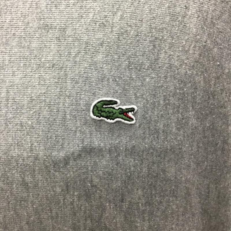 ラコステ LACOSTE トレーナー 長袖 XL 無地 灰 / グレー / メンズ USED 古着 中古 10109618