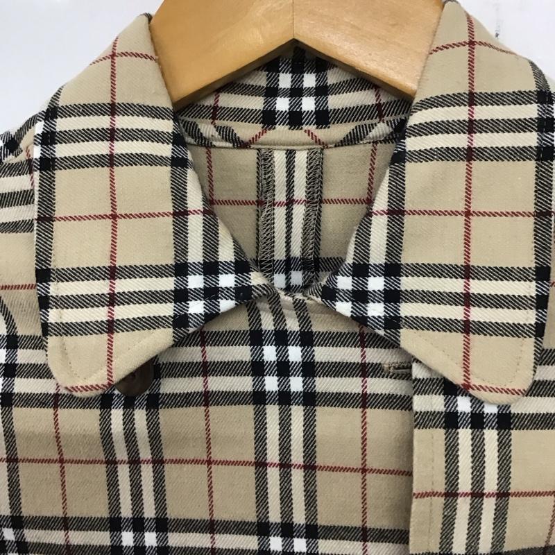 バーバリーロンドン Burberry London ワンピース ミニスカート bm182-431 半袖ワンピース ノバチェック ミニスカート チェック マルチカラー / マルチカラー / レディース USED 古着 中古 10136454