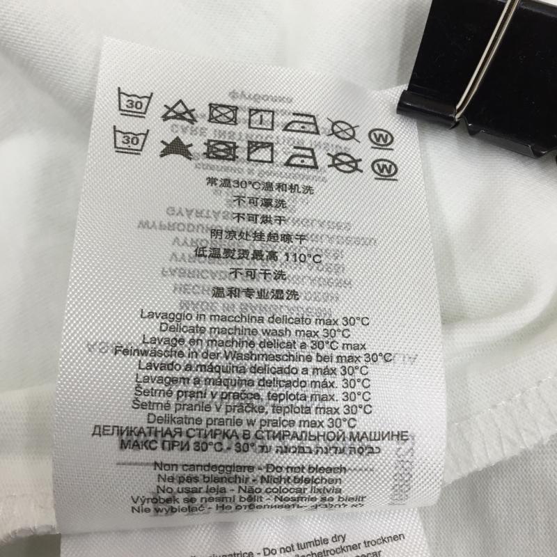 リプレイ REPLAY Tシャツ 半袖 M ロゴ、文字 白 / ホワイト / メンズ USED 古着 中古 10128169