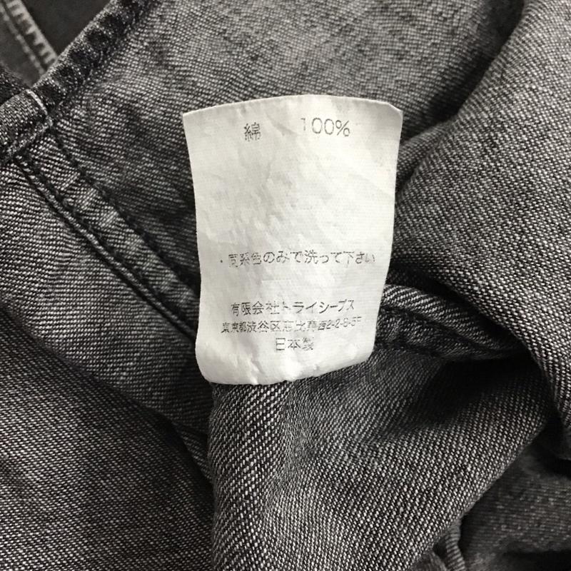 スタンダード カリフォルニア STANDARD CALIFORNIA シャツ、ブラウス 長袖 長袖シャツ 無地シャツ カラーシャツ M 無地 黒 / ブラック / メンズ USED 古着 中古 10130655