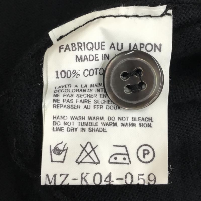 ワイズフォーメン Y s for men ポロシャツ 半袖 無地 黒 / ブラック / メンズ USED 古着 中古 10139002