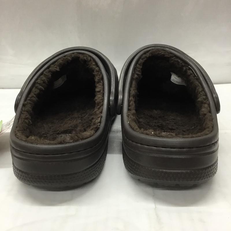 クロックス crocs シューズ シューズ Ralen lined Clog 16244-22z 27.0cm 無地 茶 / ブラウン / メンズ USED 古着 中古 10119373