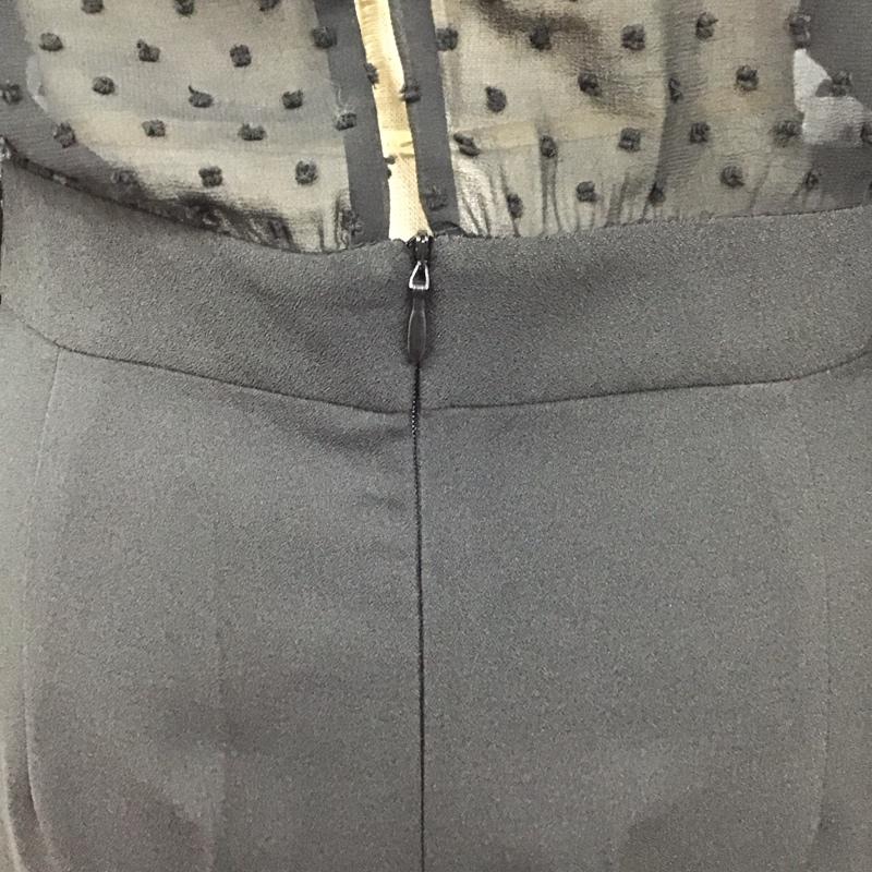 ザラ ZARA ワンピース・ドレス・オールインワン ワンピース・ドレス・オールインワン オールインワン 長袖 レース XS 無地 黒 / ブラック / レディース USED 古着 中古 10116676