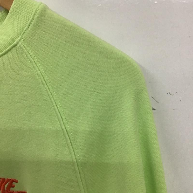 ナイキ NIKE トレーナー 長袖 dn4408-383 ASMNSWFTCRWWTOUR スウェット クルーネック XL ロゴ、文字 緑 / グリーン / メンズ USED 古着 中古 10136175