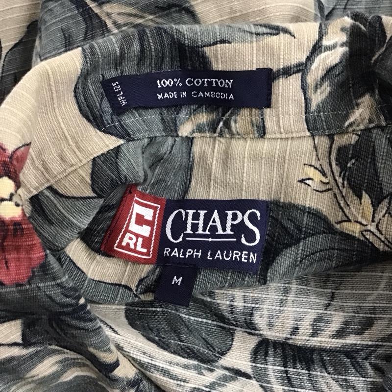 チャップス CHAPS シャツ、ブラウス 半袖 半袖シャツ 総柄シャツ カラーシャツ アロハシャツ M プリント マルチカラー / マルチカラー / メンズ USED 古着 中古 10125764