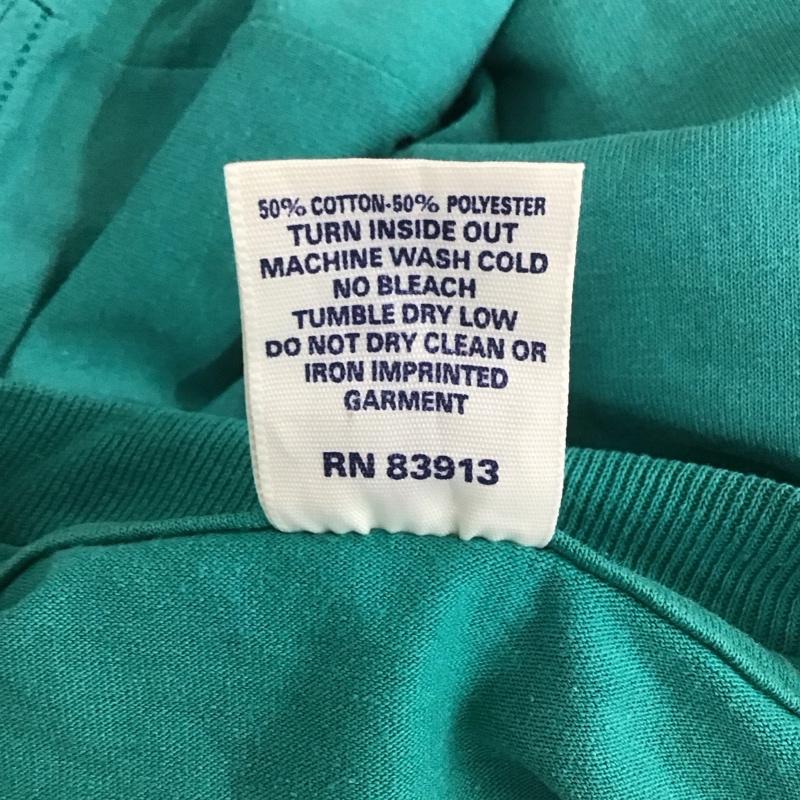古着 USED Tシャツ 半袖 半袖カットソー プリントTシャツ クルーネックカットソー 古着 L プリント 緑 / グリーン / メンズ USED 古着 中古 10106997