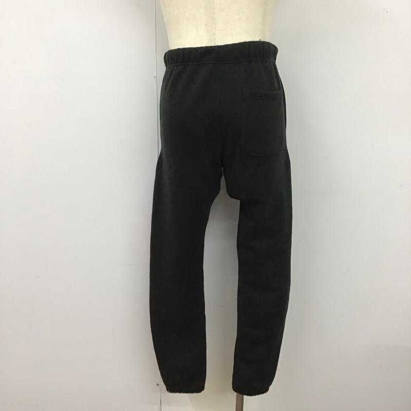 エッセンシャルズ ESSENTIALS パンツ ワークパンツ、ペインターパンツ スウェットパンツ ジャージ カジュアルパンツ ワイドパンツ S ロゴ、文字 黒 / ブラック /  メンズ USED 古着 中古 10123903