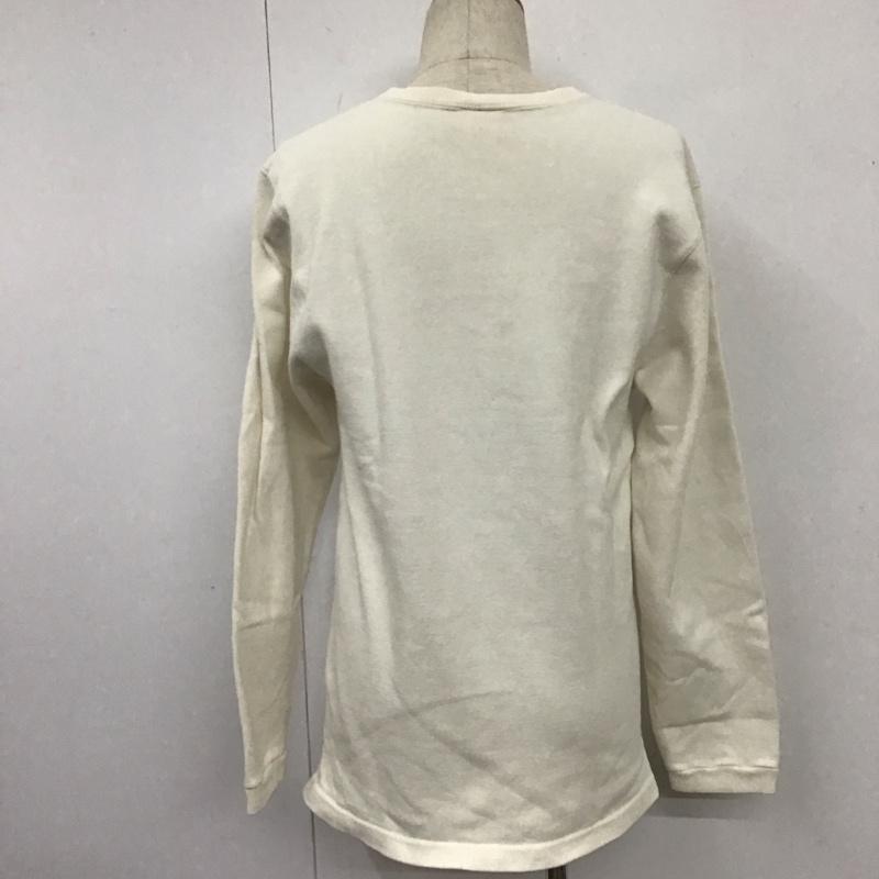 キャンバー CAMBER カットソー 長袖 長袖カットソー クルーネックカットソー ロングスリーブカットソー 無地Tシャツ S 無地 白 / ホワイト / メンズ USED 古着 中古 10107666