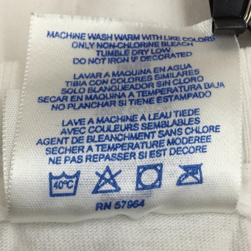 ユーズドクロージング used clothes Tシャツ 半袖 ディズニー Disney プリントTシャツ 90s L プリント 白 / ホワイト / X 黒 / ブラック / メンズ USED 古着 中古 10119027