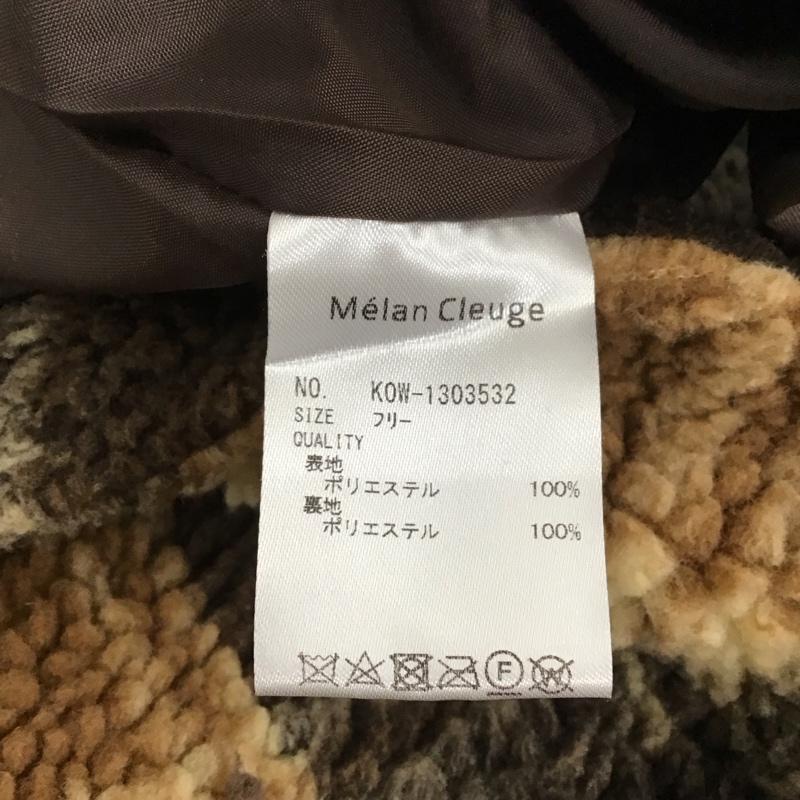 メランクルージュ Melan Cleuge ジャケット、上着 ジャケット、ブレザー ボアジャケット FREE チェック マルチカラー / マルチカラー / レディース USED 古着 中古 10129800