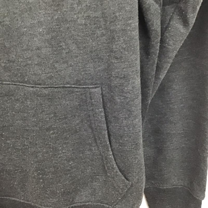 ギャップ GAP パーカー 長袖 L ロゴ、文字 チャコールグレー / チャコールグレー / メンズ USED 古着 中古 10137986