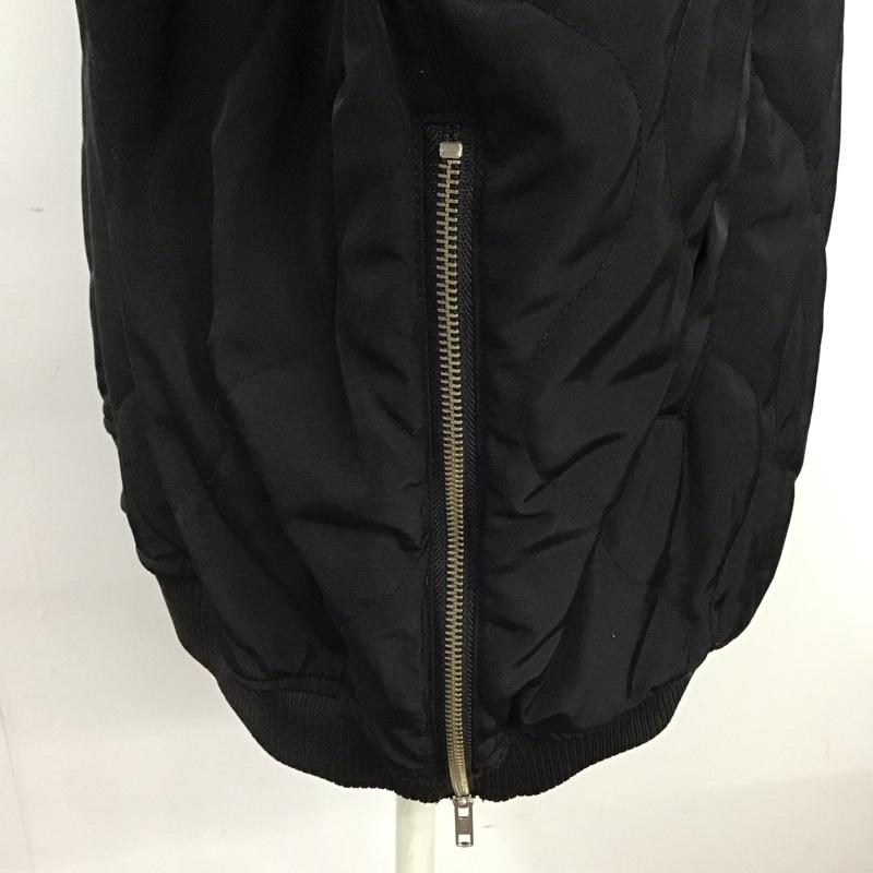 アンティカ antiqua ジャケット、上着 ジャンパー、ブルゾン MA-1 FREE 無地 黒 / ブラック / レディース USED 古着 中古 10121384