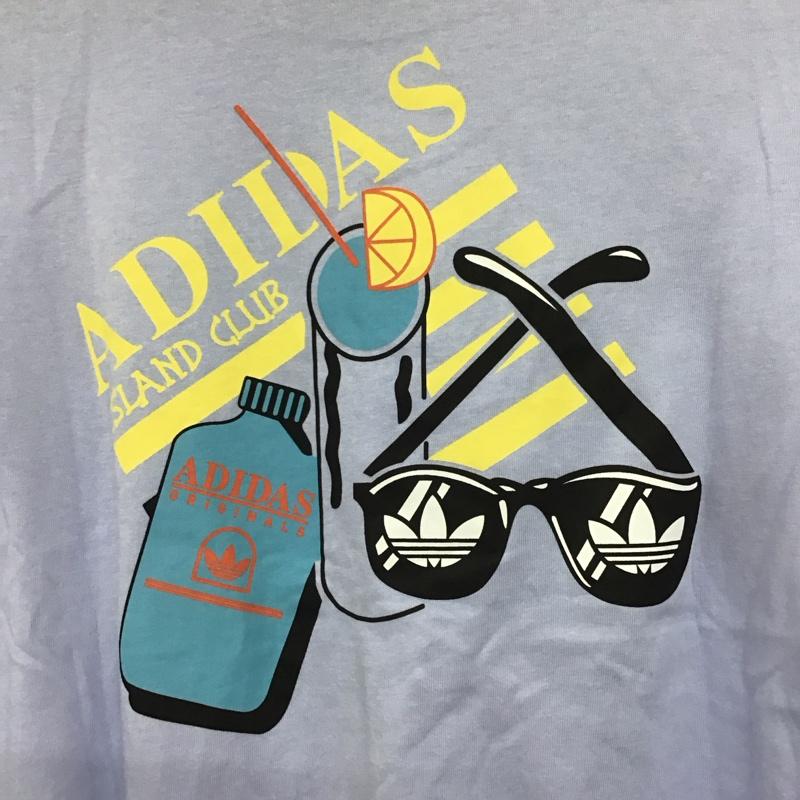 アディダス adidas Tシャツ 半袖 IC3099 W CALI TEE ショートスリーブ L 無地 紫 / パープル / レディース USED 古着 中古 10133690